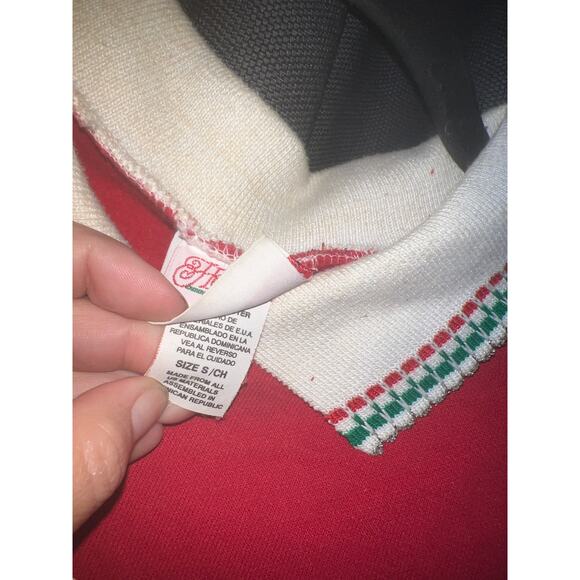 Ugly Christmas Sweater Xmas Sweatshirt Crewneck Size Small Vintage Dog - Picture 2 of 3